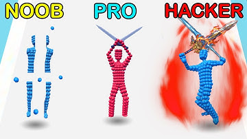 NOOB vs PRO vs HACKER - Angle Fight 3D