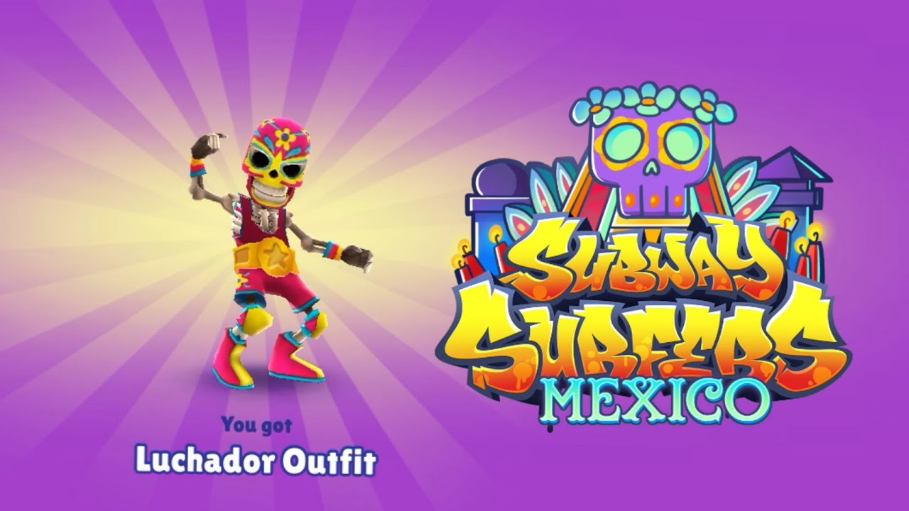 Subway Surfers  MANNY MARIACHI Outfit Unlock - HALLOWEEN in MEXICO #10 By  Kiloo 