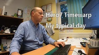 Gopro Hero7 Timewarp test - My typical day x30 hyperlapse