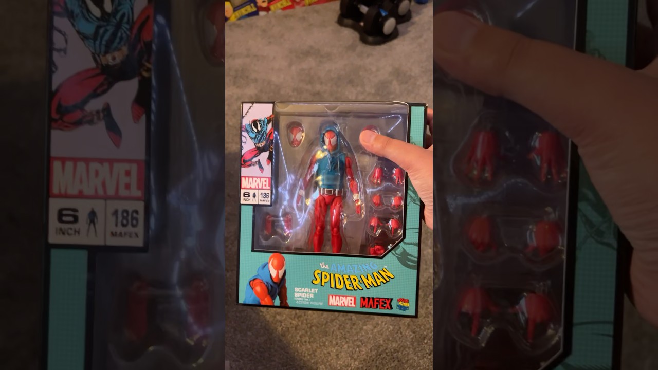 Mafex scarlet spider 