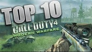 Top 10 Glitches In Modern Warfare (REMASTERED)