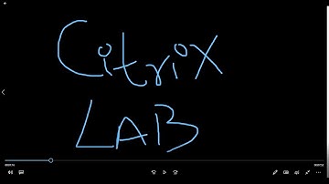 Citrix Lab setup | Configuration details | Prerequisites |