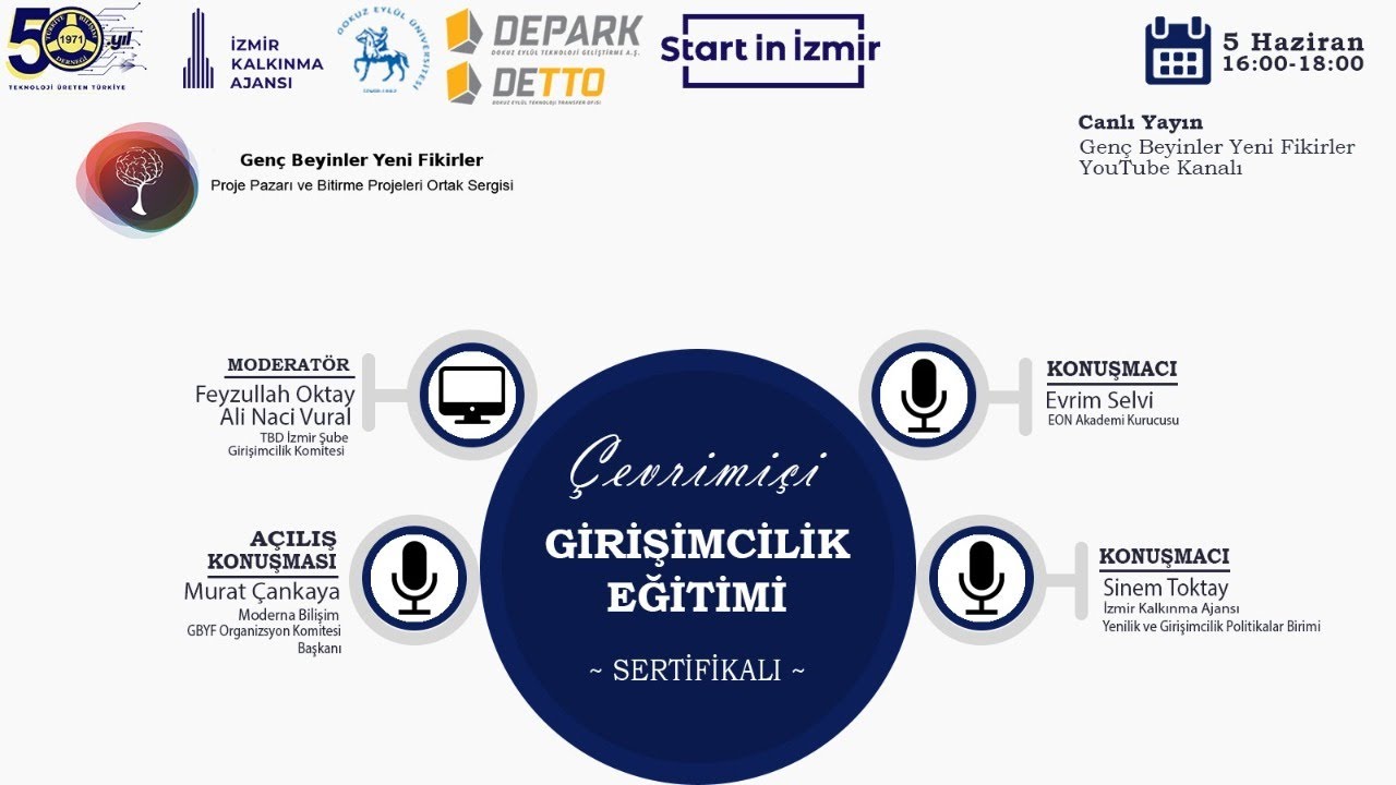 Genç Beyinler Yeni Fikirler Çevrimiçi Girişimcilik Eğitimi