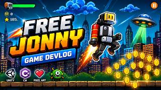 Free Jonny | 2D Endless Runner Game screenshot 1