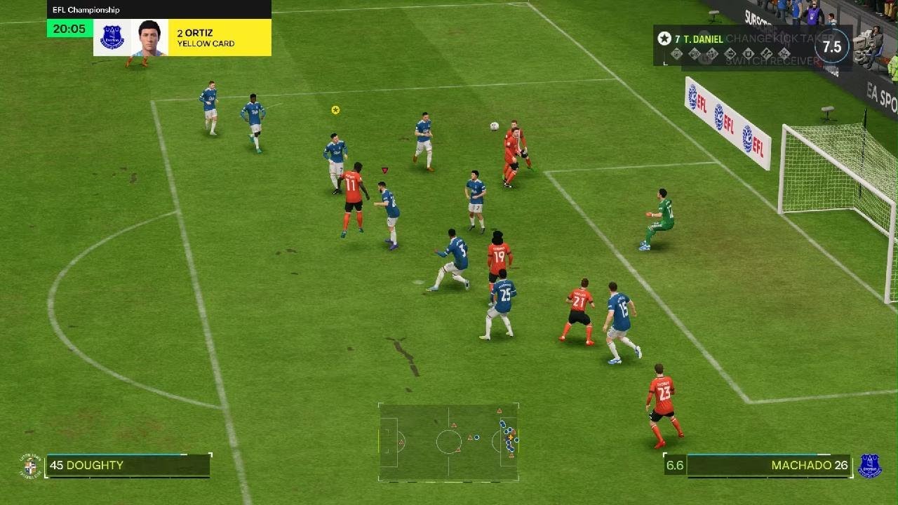 Luton Town v Everton - YouTube