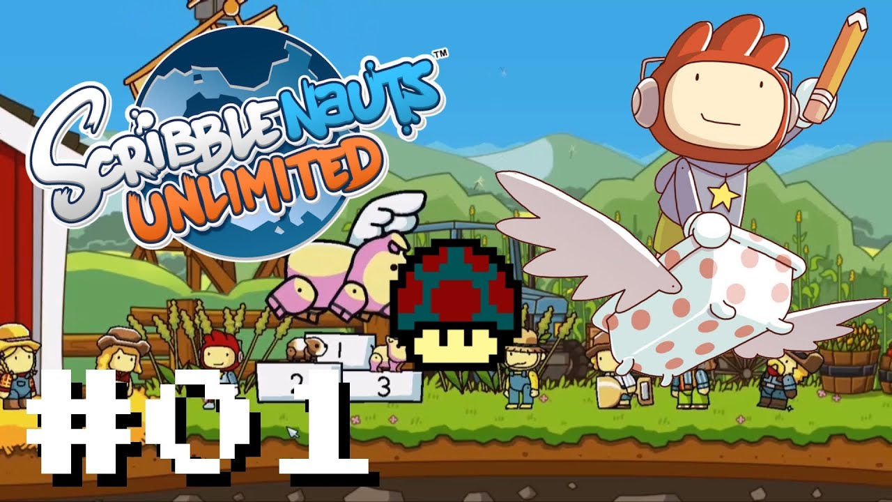 Scribblenauts Unlimited | Dieser verfluchte Fluch! | Part 1 - Let's Play Scribblenauts Unlimited Part 1