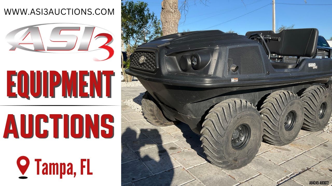 🔥 Up for Auction: 2020 ARGO Frontier 600 6x6 ATV 🔥
