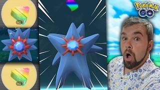 Shiny Mega Starmie Raid Day! (Pokémon GO)