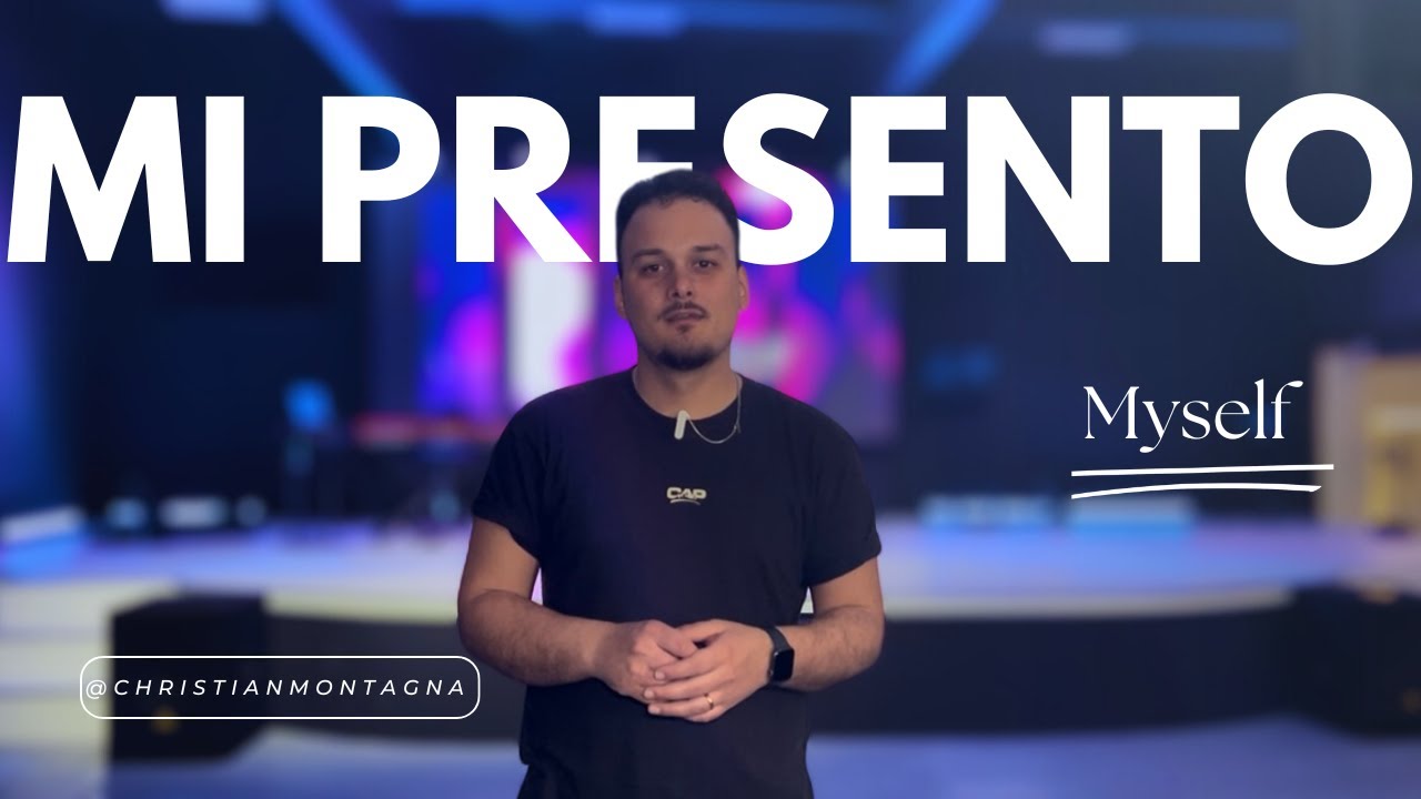 MI PRESENTO - CHRISTIAN MONTAGNA