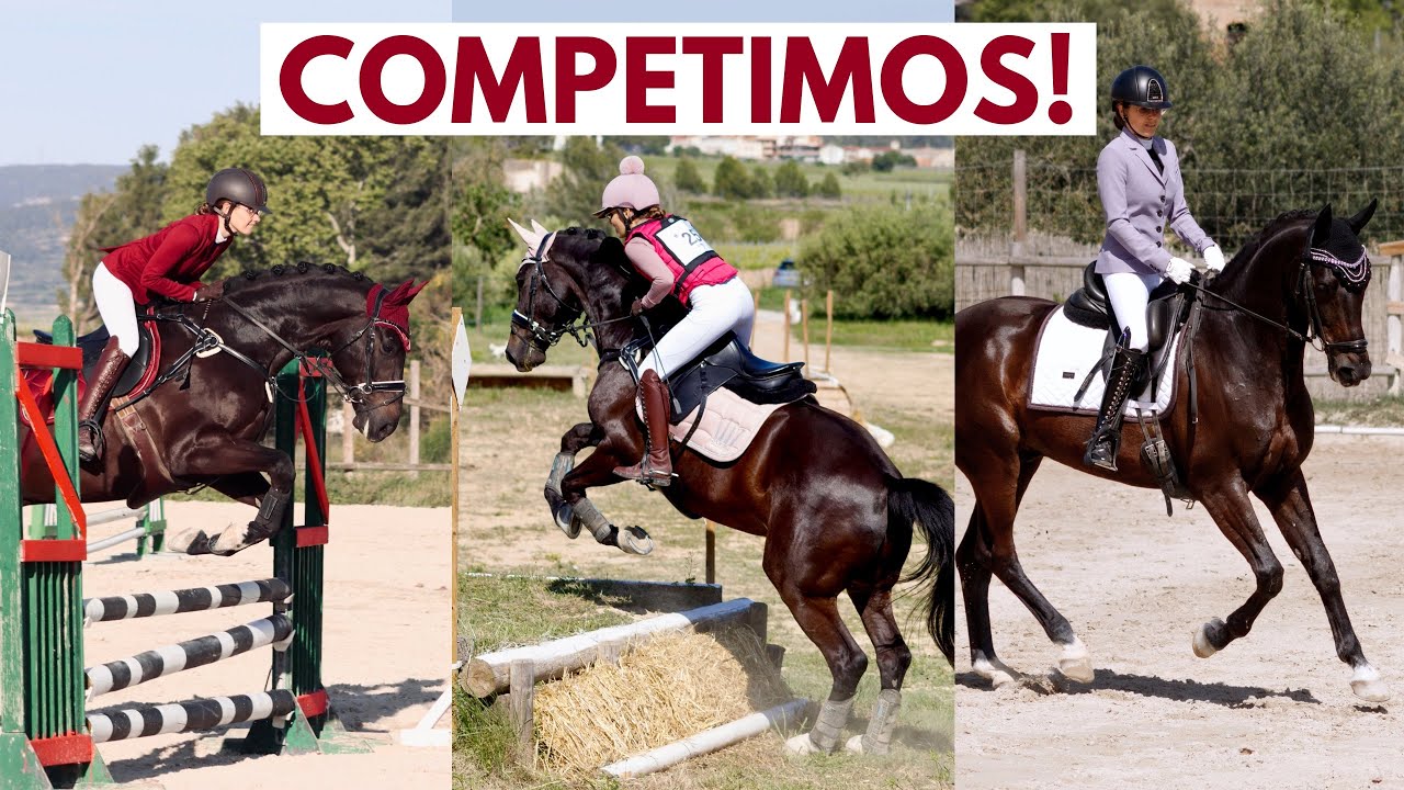 VLOG - Competimos en COMPLETO con Liberty! Doma 🎩 + Cross ⚔️ + Salto 🦘 Sobrvivimos? ⚡️ locura 🔛💥