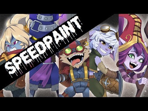 SPEEDPAINT (League of Legends) + PROYECT Z