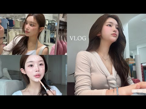 VLOG새벽5시,누가출근해 ? 안녕하세요 '누'입니다^^.(ft.봄 출근룩•피부과시술•구독자이벤트•피부유산균•스킨케어 추천)