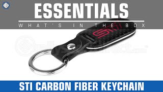 Subaru OEM STi Keychain Carbon Fiber - Whats In The Box