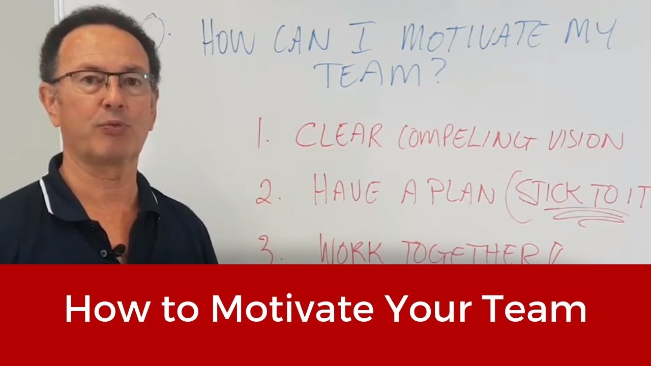 22. How to Motivate Your Team - YouTube
