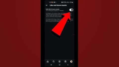 😳How to Hide likes & share count on posts from other accounts on Instagram 2025 #shorts #instagram