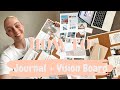 5 min journaling + creating a vision board VLOG | Ellie Kate