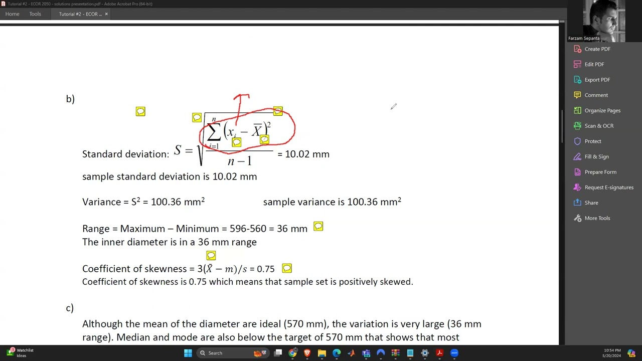 ECOR2050A Design or Analysis of Experiments (LEC) Summer 2024