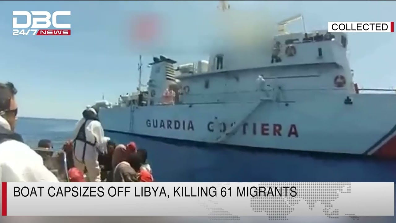 У берегов Ливии перевернулось судно, погиб 61 мигрант | DBC NEWS