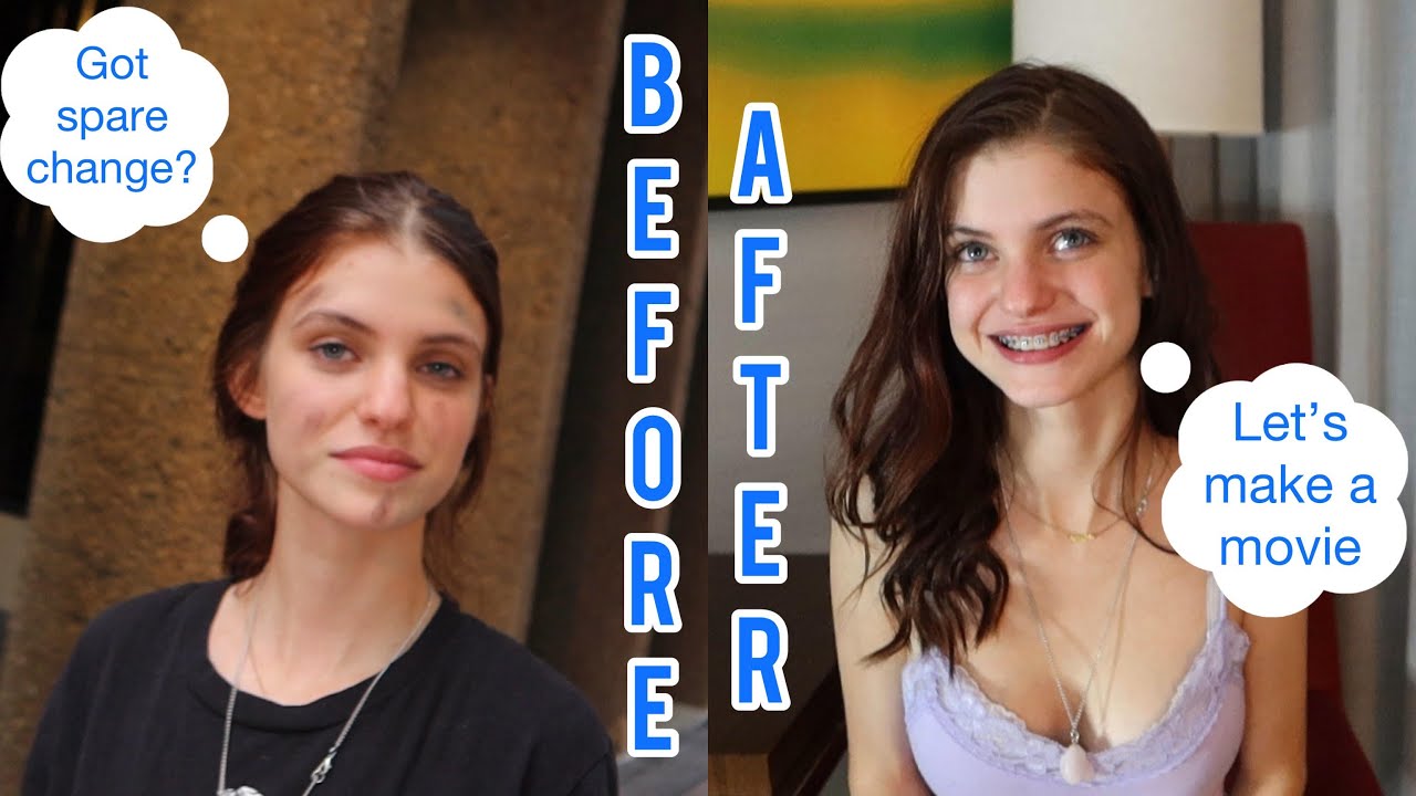 Turned A Homeless Girl Into My Model! 👀🤭😏 | Vlog 