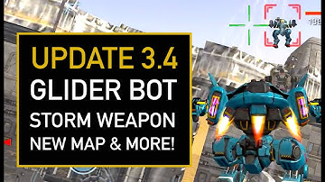 War Robots: Update 3.4 - Glider Bot, Storm Weapon, and Dreadnought Map!