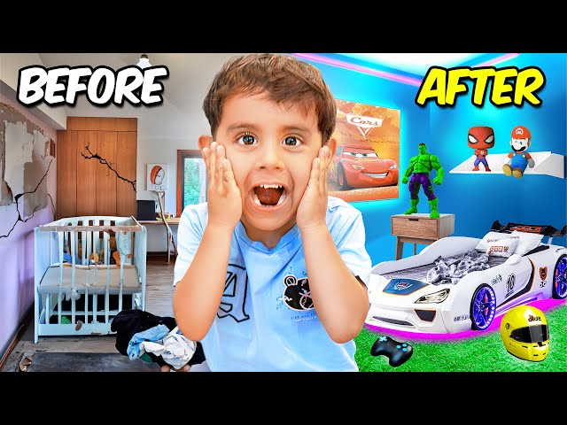 our 3 Year old's Epic ROOM Makeover! class=