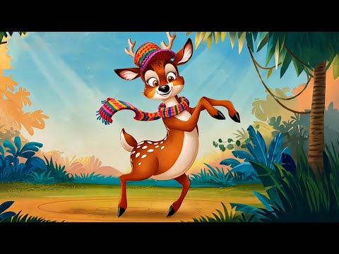 حرف غين غ أغنية الحروف العربية غ غزال يرقص فى الغابة Arabic Alphabet Song أغنية ألف ب ت ث