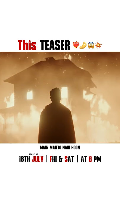 Download lagu This Teaser π₯π±π₯ | #MainMantoNahiHoon | Starting 18th July | Fri at 8:00 PM | #shorts