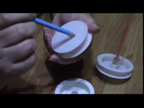 Видео как сделать спиннер для бисера своими руками