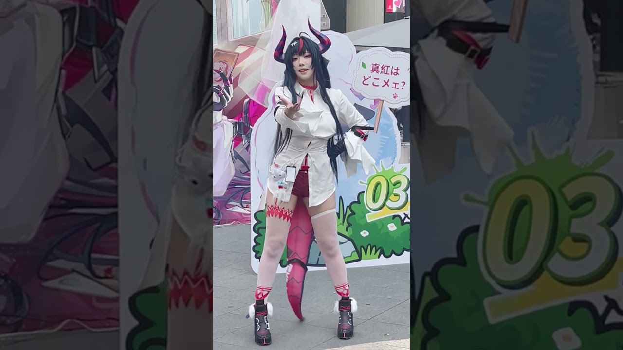 NTE】中池袋公園イベント、真紅・通常衣装‼️カッコ可愛い‼️ 菌烨tako