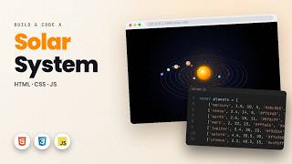 Information Build a 3D Solar System with HTML, CSS & JavaScript | Step-by-Step Tutorial News