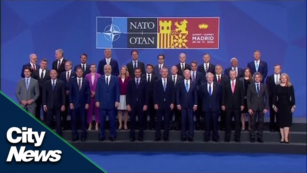 Justin Trudeau in Madrid for NATO summit - YouTube