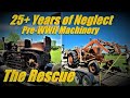 25+ YEARS of Sitting! 1936 T20 Crawler/Dozer & WD Alice Chalmers Rescue!