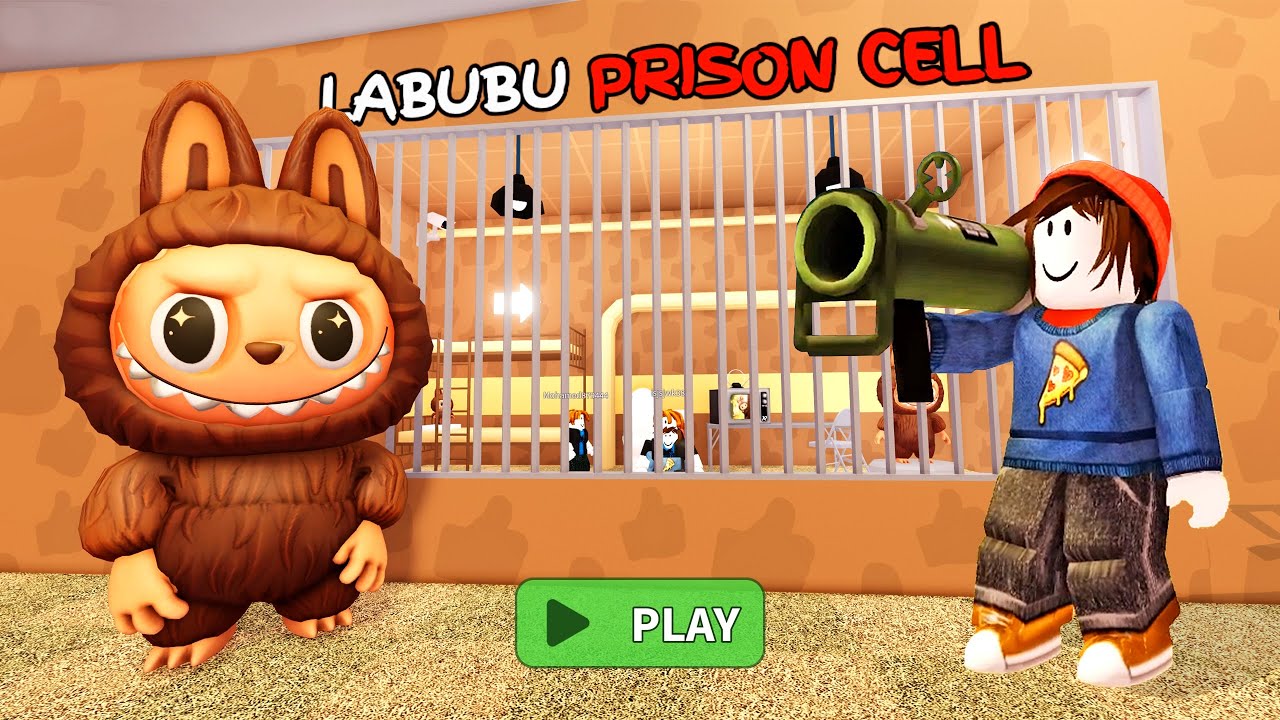 الهروب من سجن لابوبو الخطير في لعبة روبلوكس | Roblox Escape Labubu Prison