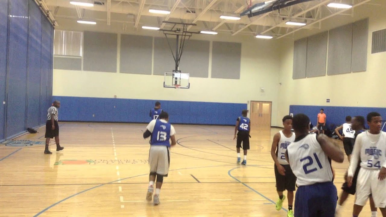 DeAndre Meadow Woods Recreation Center Basketball Game YouTube