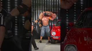 John Cena Aa On Car Batista