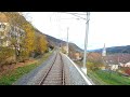 ★ 4K 🇨🇭La Chaux-de-Fonds - Sonceboz-Sombeval, late Autumn cab ride, Switzerland [11.2020]