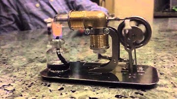 Stirling engine in slow motion