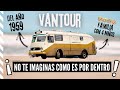 💥 ¡AQUI VIVIMOS 6 ! 🤯 VANTOUR   MOTORHOME DE 1956 VISTA COMPELETA A NUESTRA CASA RODANTE