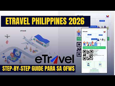 PAANO MAG REGISTER SA eTRAVEL PHILIPPINES 2026 | Step-by-Step Guide para sa OFWs at Travelers