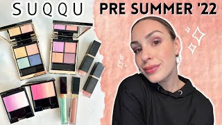 SUQQU PRE SUMMER COLLECTION✨🌊 2022 Review, Swatches, Demo