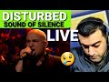 Disturbed (LIVE) "The Sound Of Silence" - EMOTIONAL  -  1st time reaction (03/28/16)