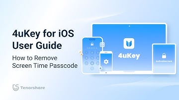 Tenorshare 4uKey 2024 Guide: How to Remove Screen Time Passcode