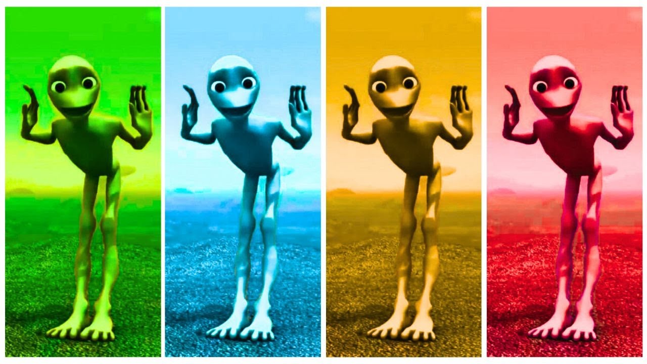 💀 Green Alien Dancing to Coffin Dance 👽 Remix Meme Madness 2025🔥💚 Full ...