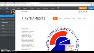 Adding Calendar and Docs Weebly