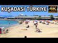 KUŞADASI TURKEY CITY CENTER | SETUR MARINA WALKING TOUR | June 2022 | 4k UHD 60fps