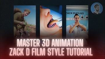 How to Create 3D Animation in Blender | Zack D Films Style Full Tutorial