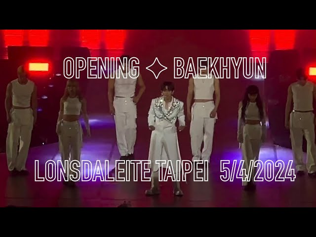 DIAMOND PLAYBOY STAY UP ICE QUEEN | BAEKHYUN (백현) LONSDALEITE ASIA TOUR | TAIPEI | 5/4/2024 class=