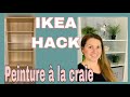 Ikea hack - Biblio Billy- Peinture à la craie Colorantic- Tutoriel