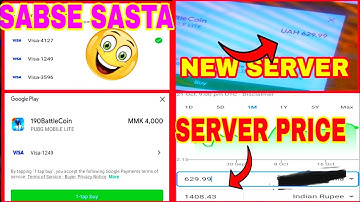 Ukraine🤑 Bc Purchase New Server || Pubg Lite Cheapest Server Bc Purchase || Pubg Lite