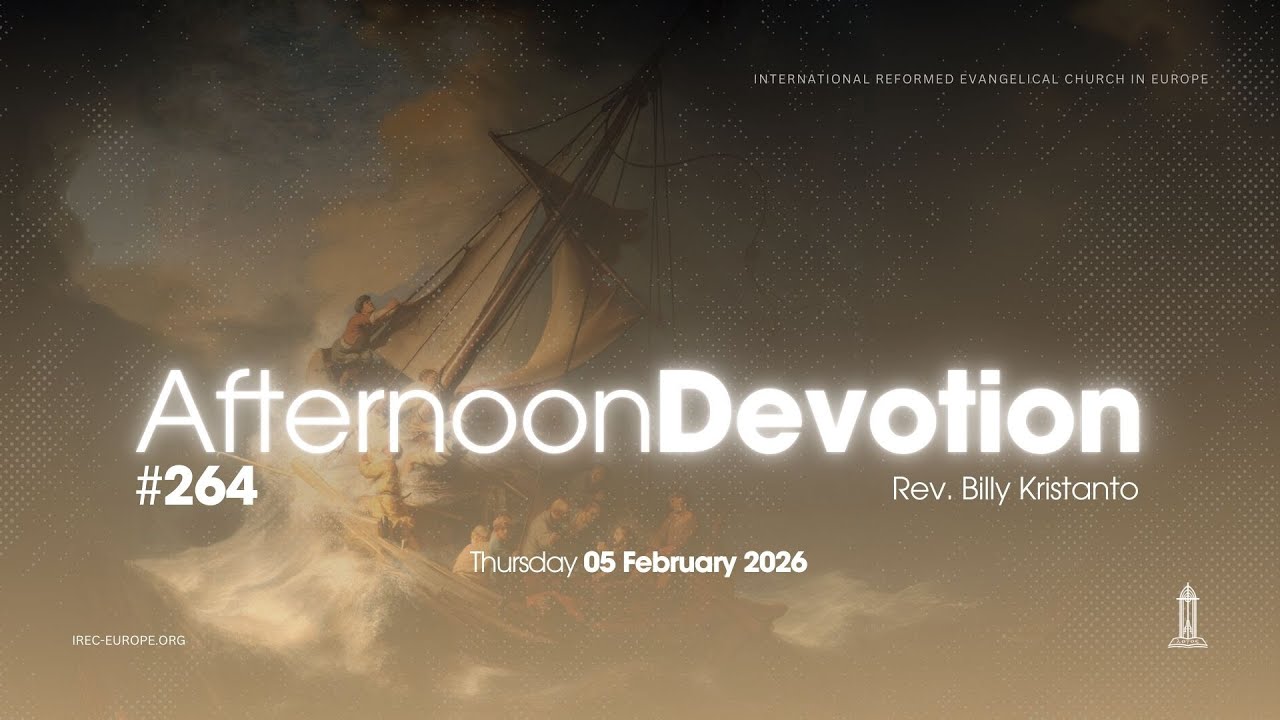 Renungan Siang #264 (Melayani Orang Sakit) - Pdt. Billy Kristanto - IREC Europe